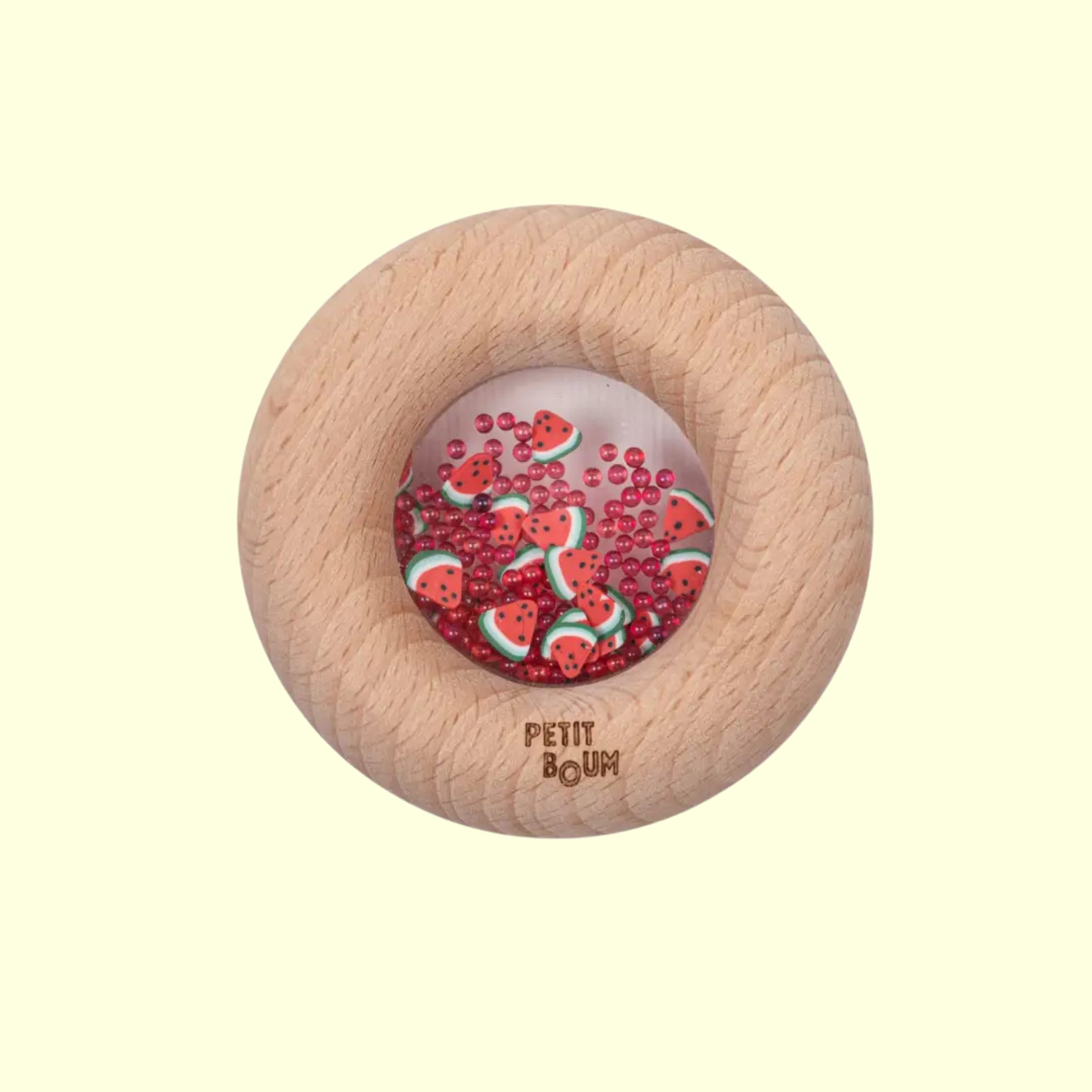 Petit Boum Sensory Donut - Watermelon