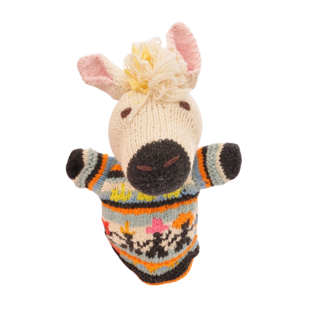 Chunki Chilli White Horse Hand Puppet