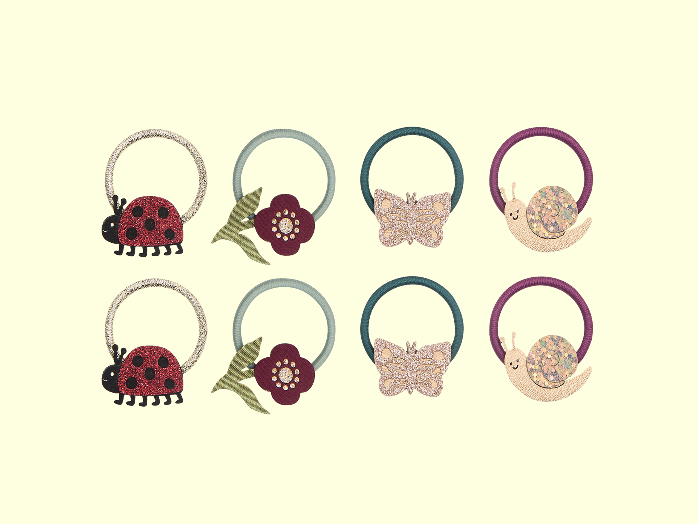 Mimi & Lula Winter Mini Beasts Hair Ties