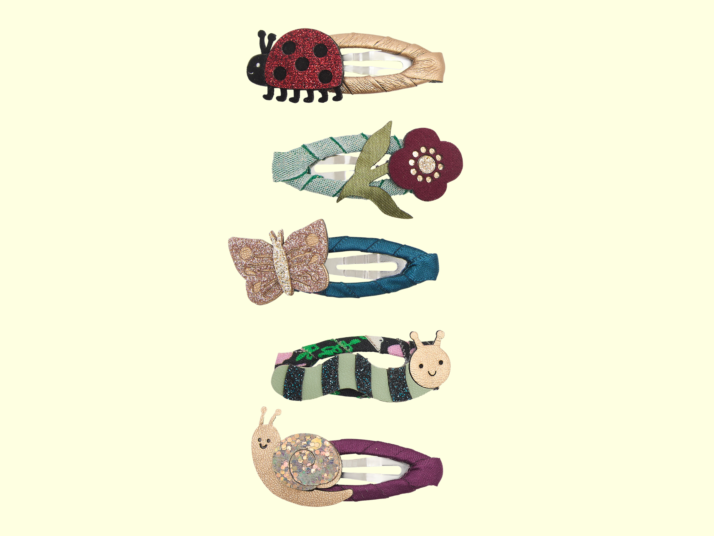 Mimi & Lula Winter Mini Beasts Mini Hair Clips