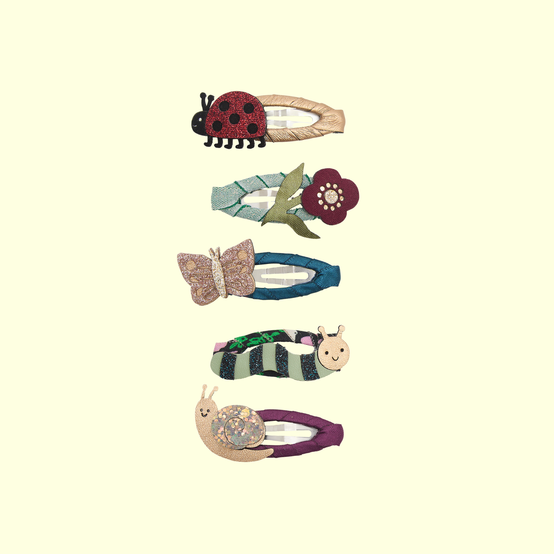 Mimi & Lula Winter Mini Beasts Mini Hair Clips