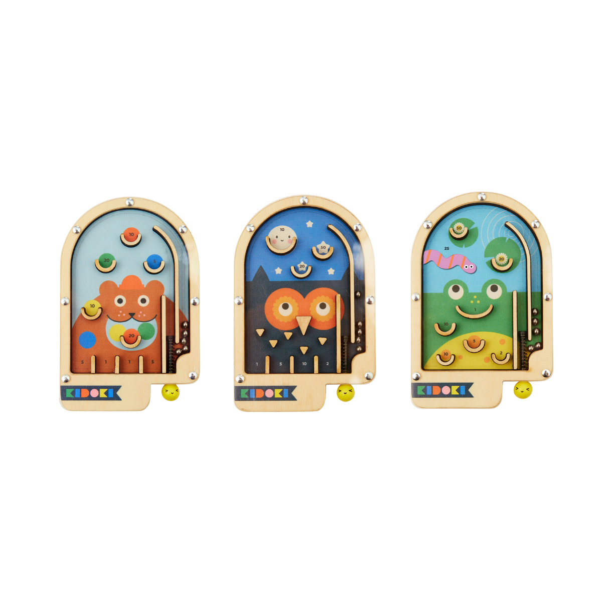 Kidoki Wooden Pinball