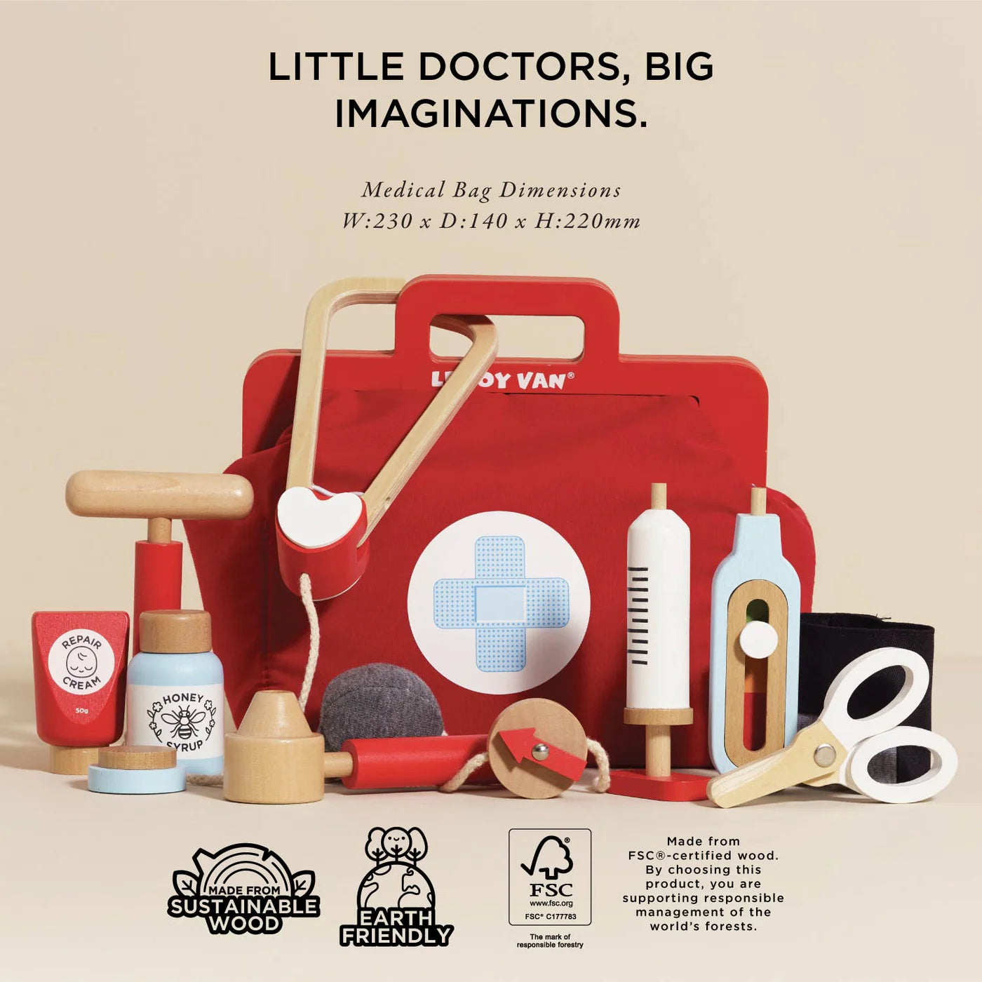 Le Toy Van Vintage Doctor's Kit