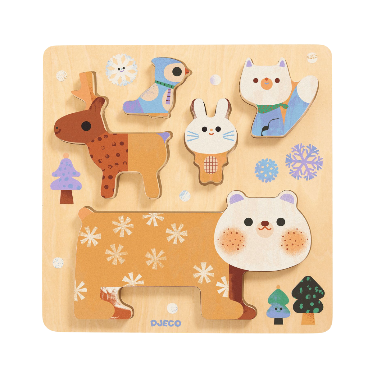 Djeco Woodystack Puzzle