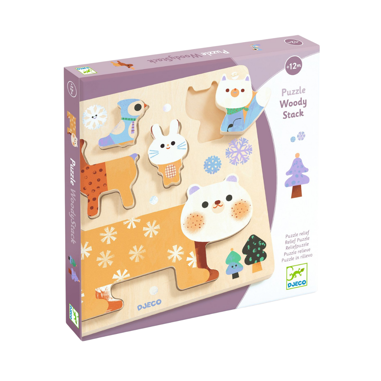 Djeco Woodystack Puzzle