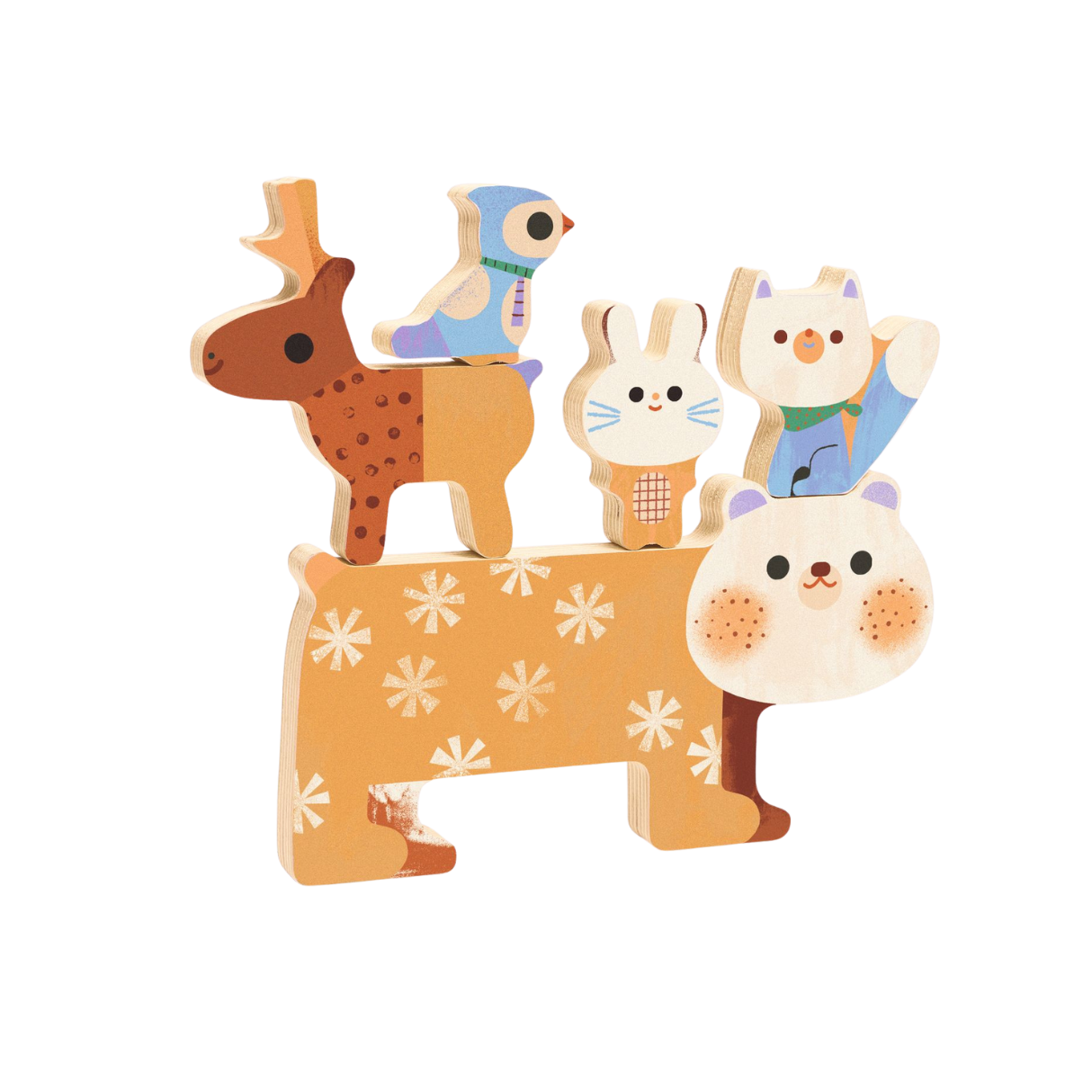 Djeco Woodystack Puzzle