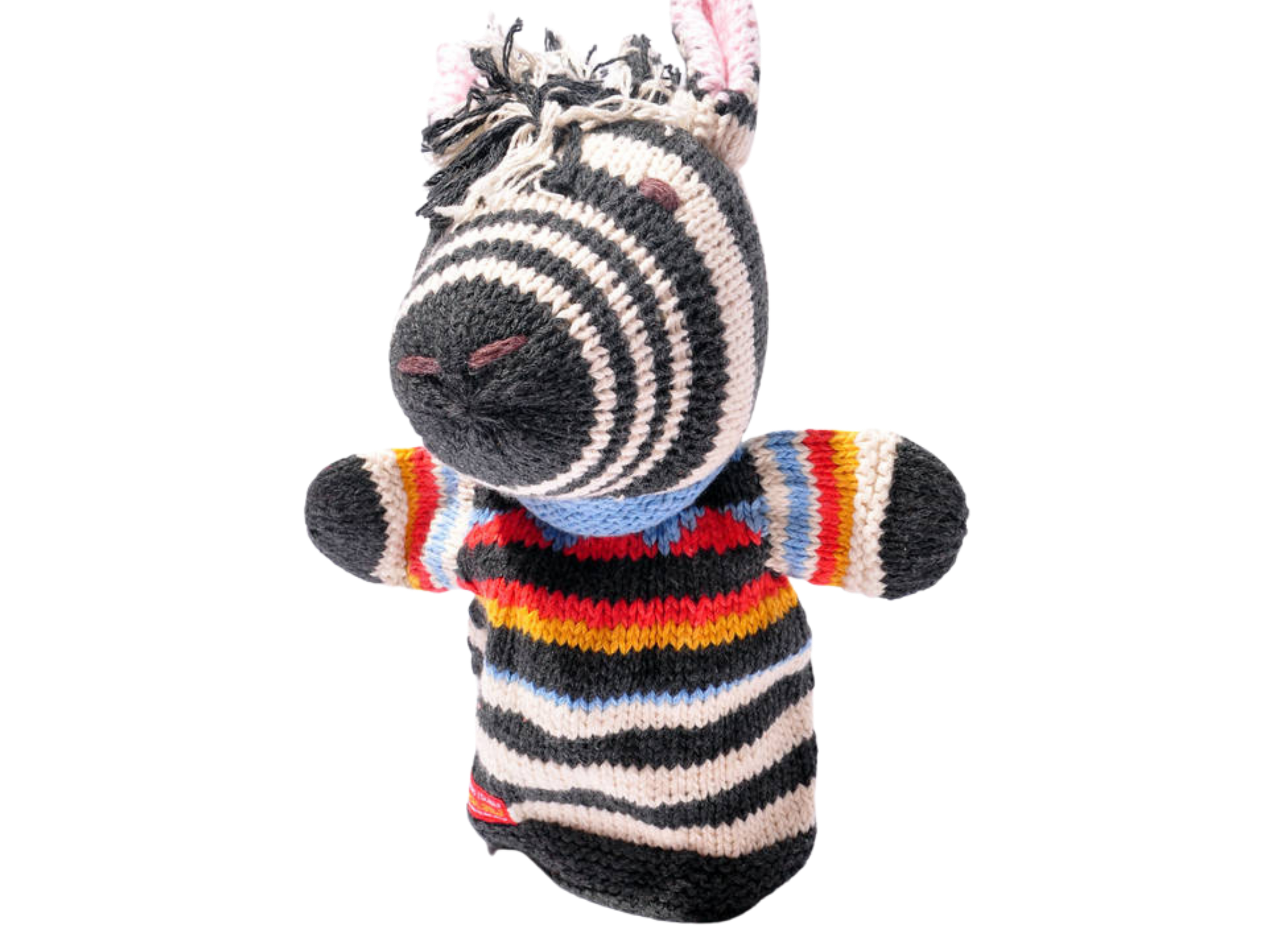 Chunki Chilli Zebra Hand Puppet