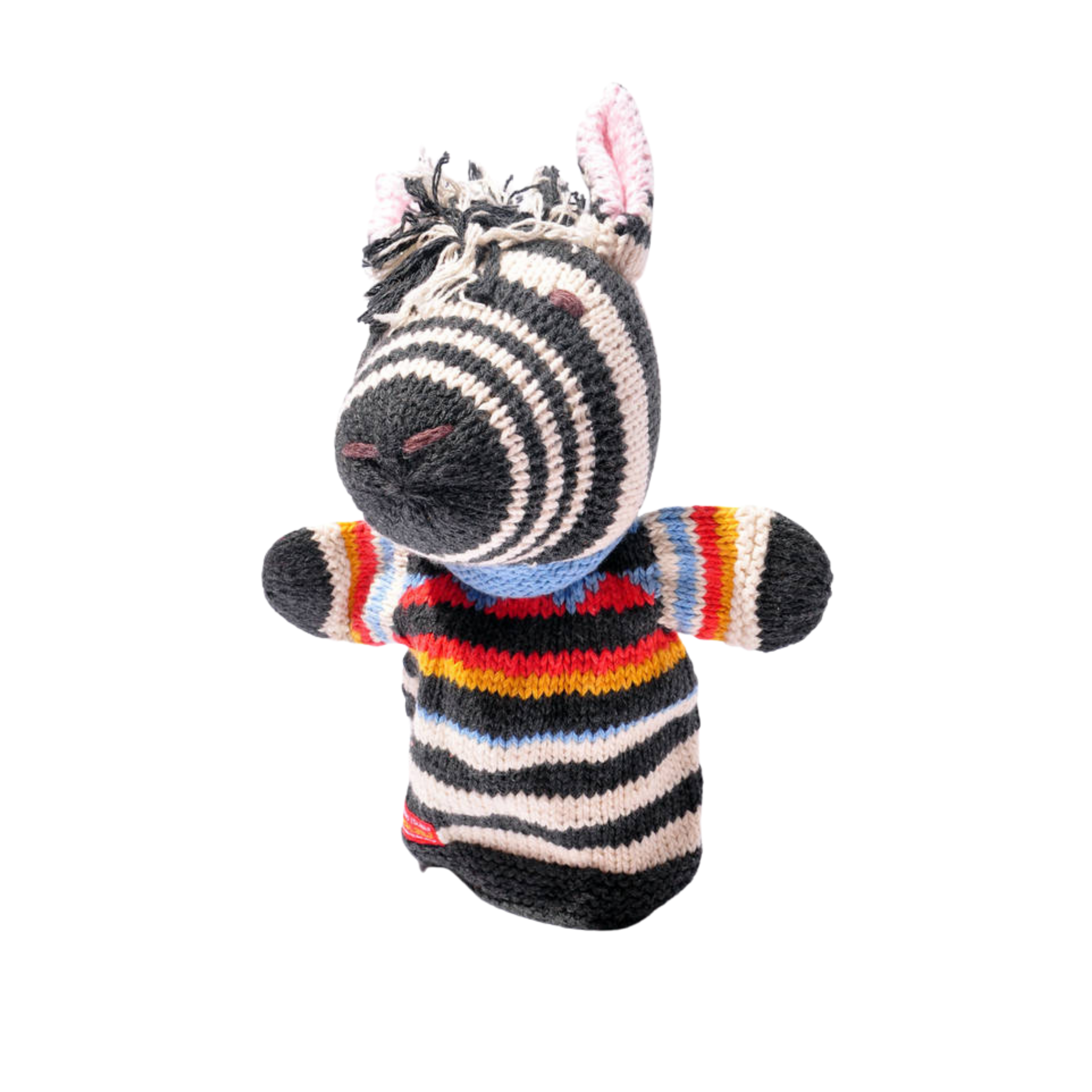 Chunki Chilli Zebra Hand Puppet