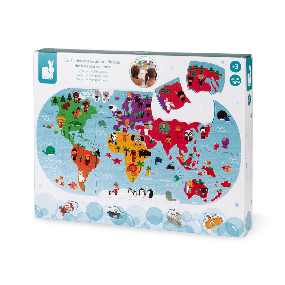 Janod Bath Explorers Map