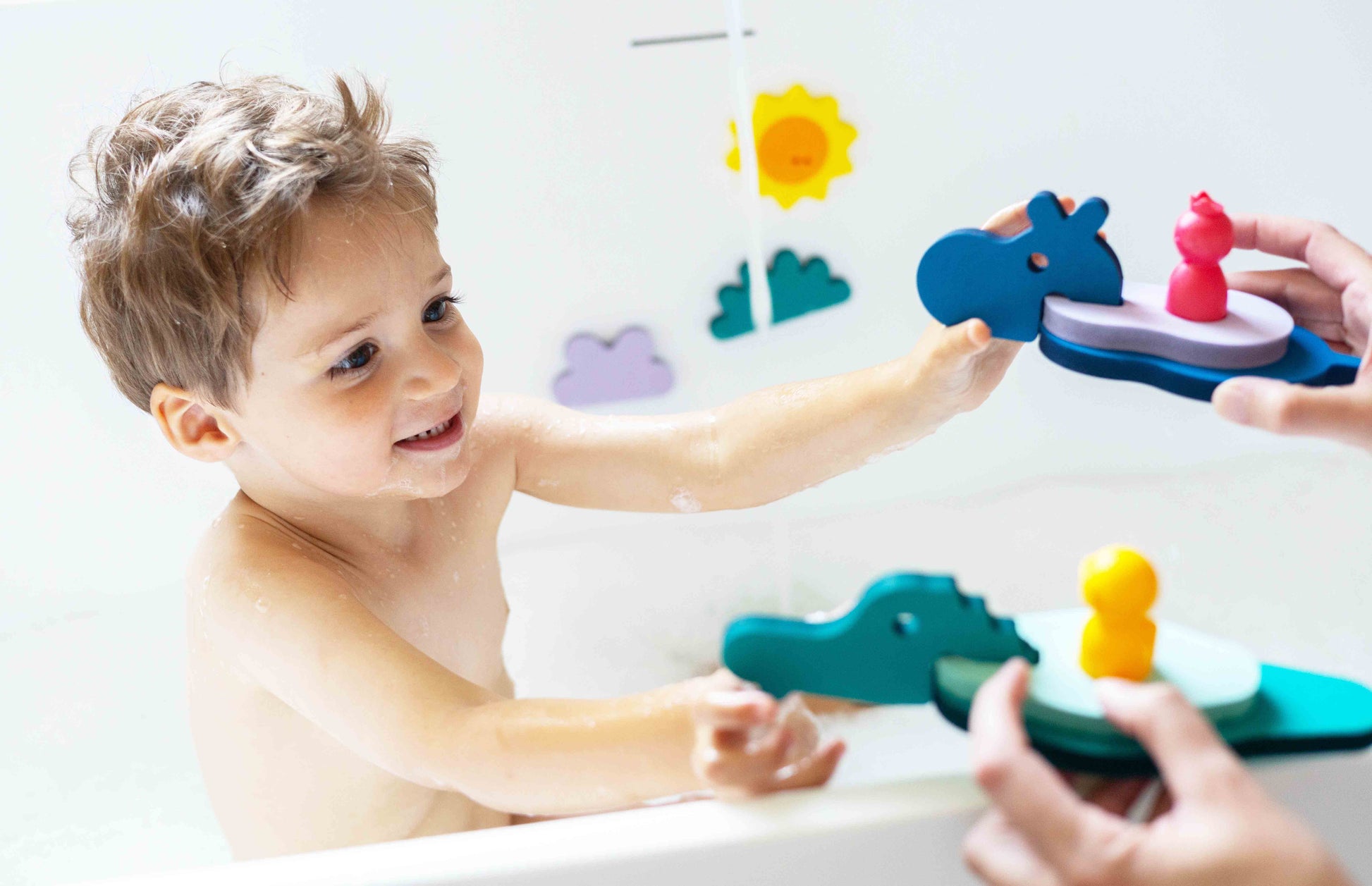 Quut Bath Toy Puzzle Friends - Into the Jungle