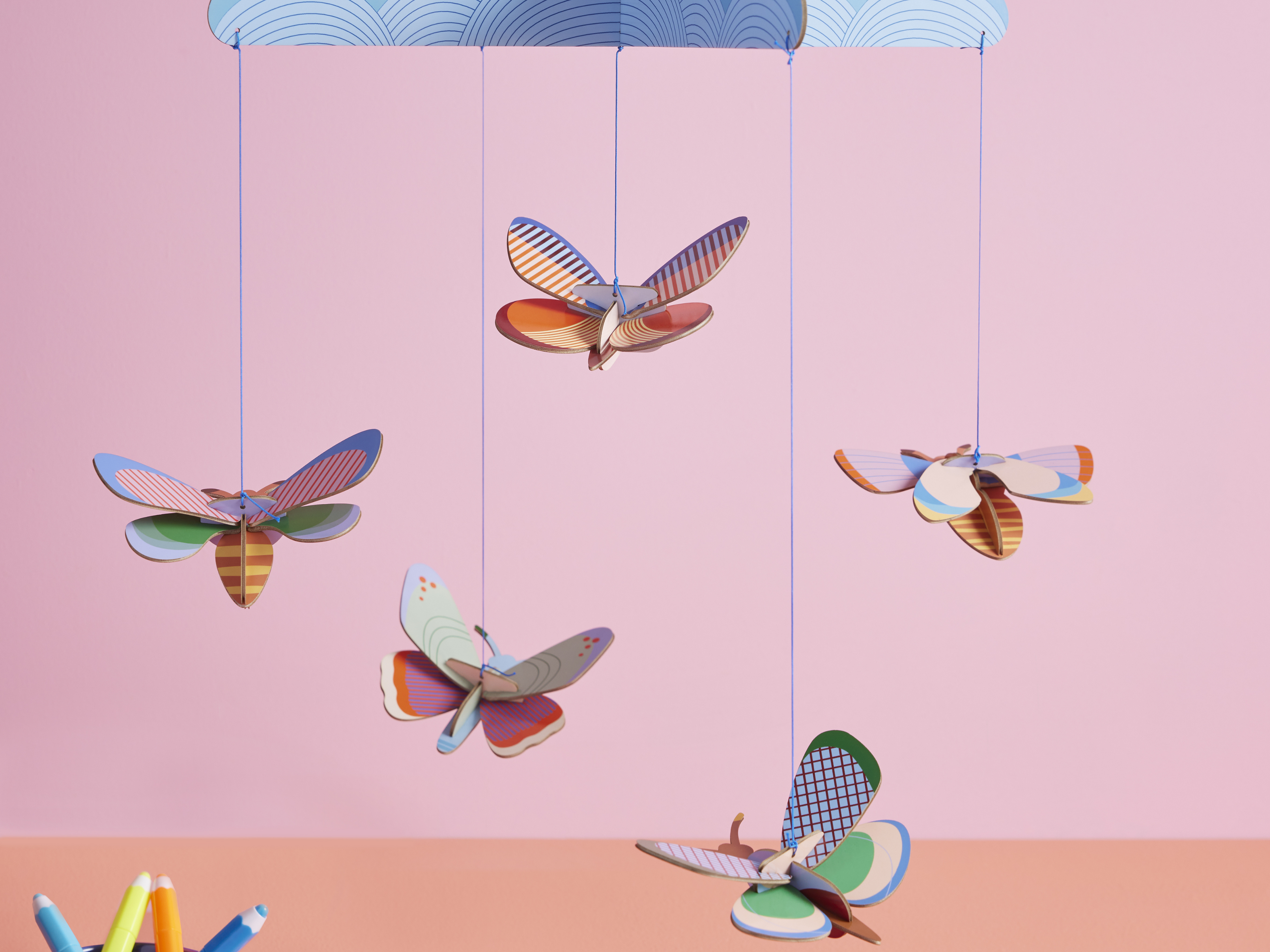 Studio Roof Butterfly Dance Mobile