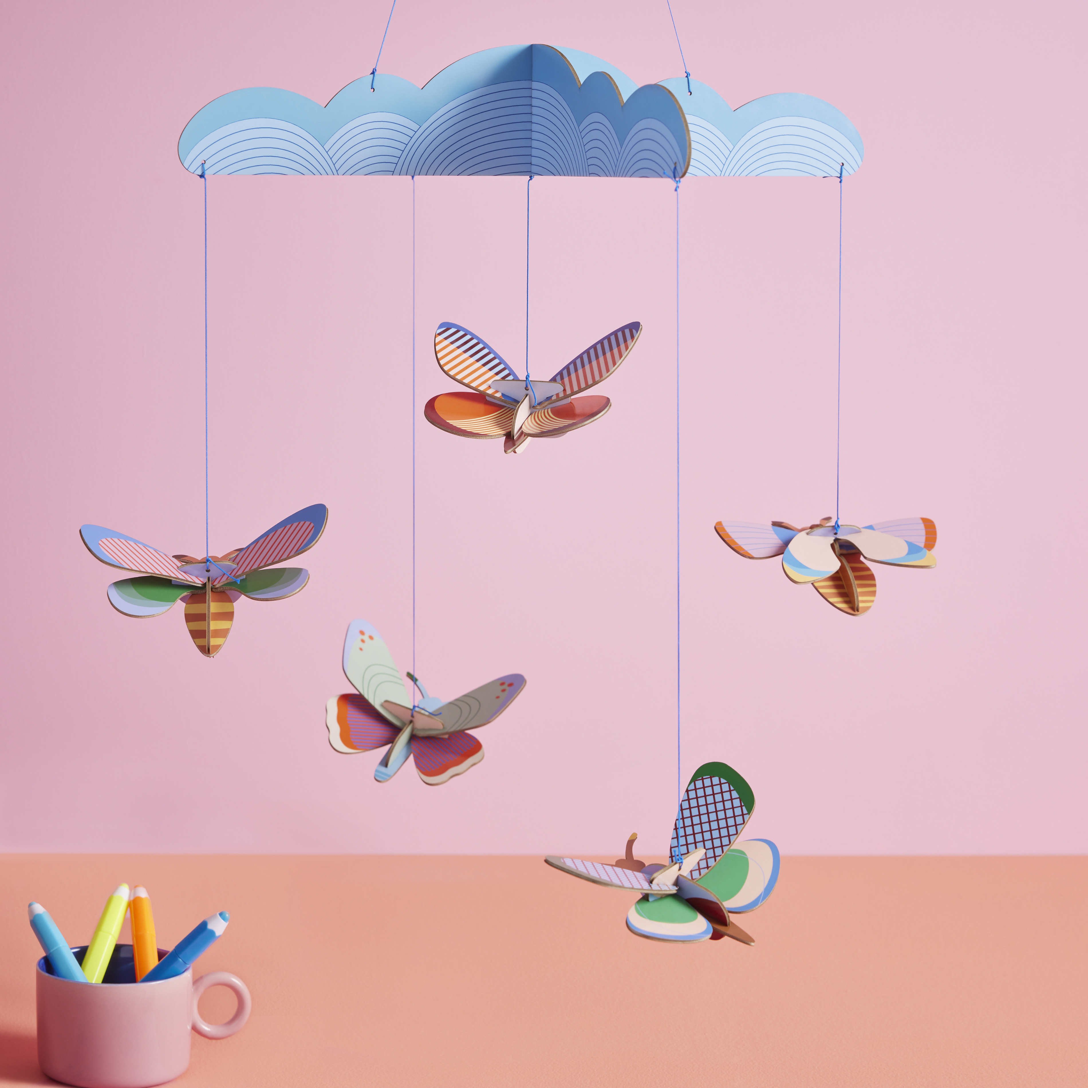 Studio Roof Butterfly Dance Mobile