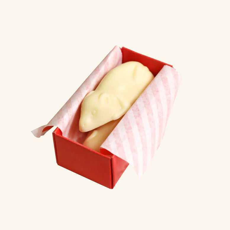 The Chocolate Gift Company Mouse King White Chocolate Mice