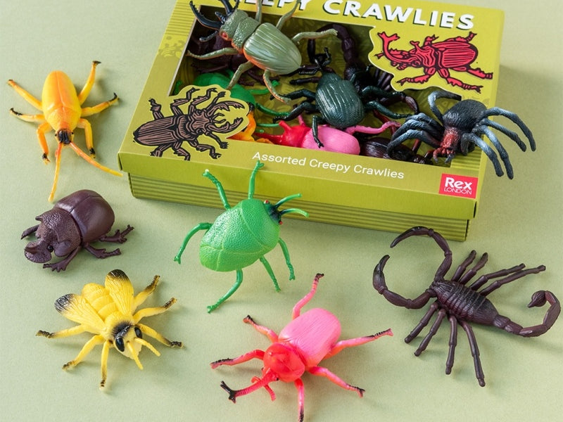 Rex London Assorted Creepy Crawlies in a Box