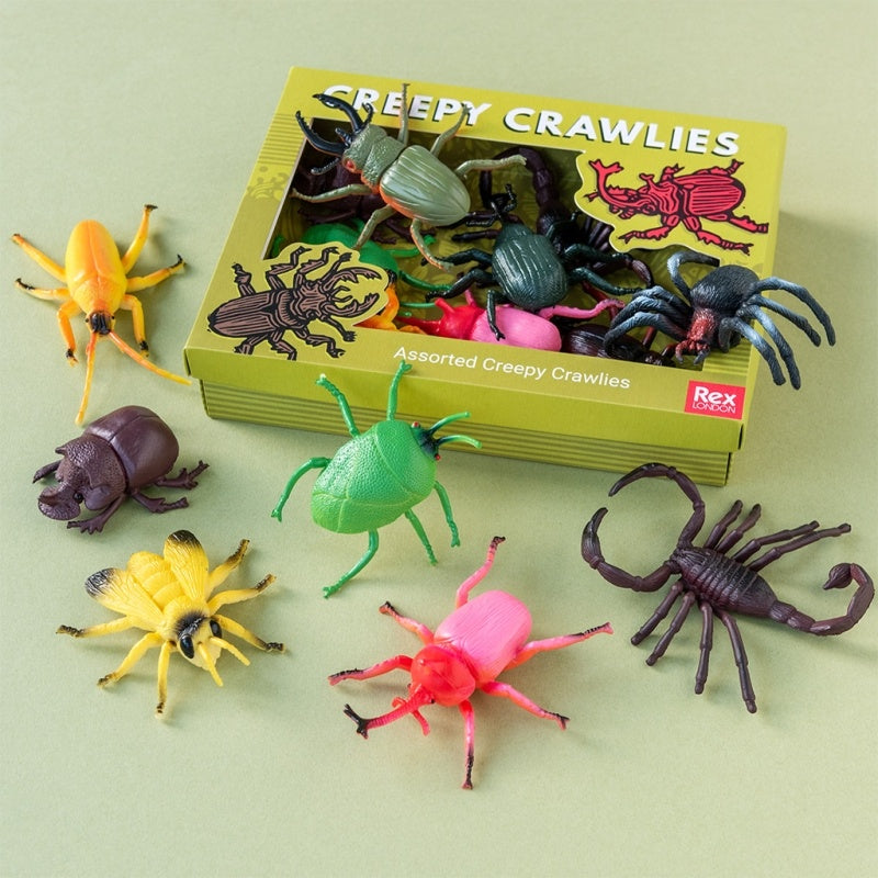 Rex London Assorted Creepy Crawlies in a Box