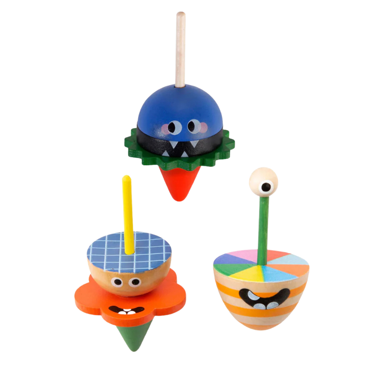 Kidoki Dizzy Monster Spinning Top