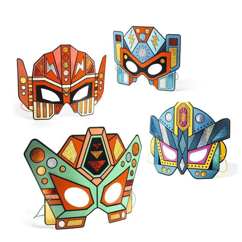 Djeco DIY Masks - Super Robots