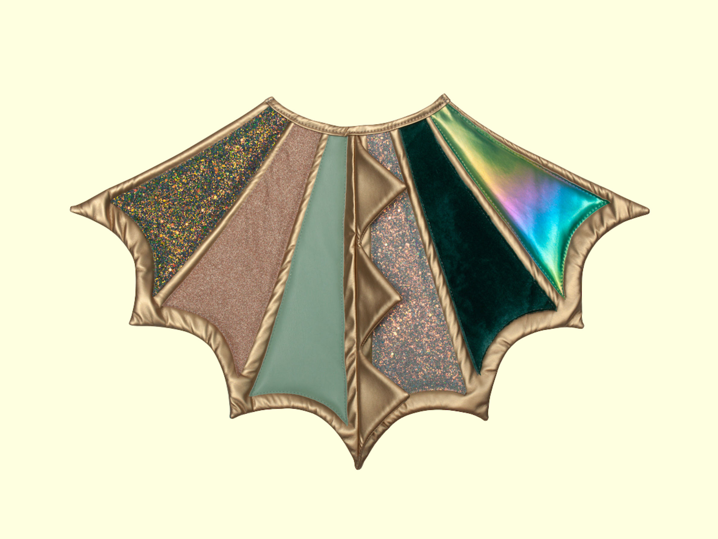 Mimi & Lula Gold Dragon Wings