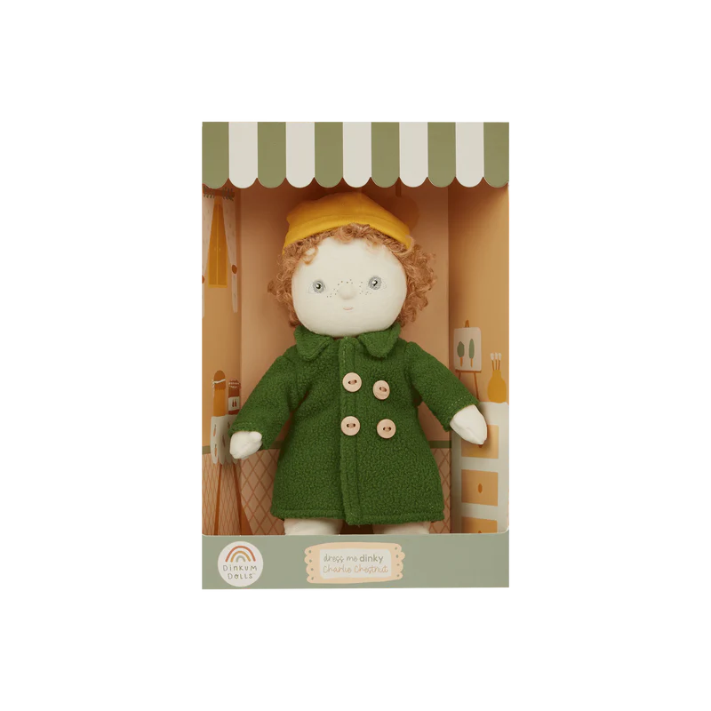 Olli Ella Dress Me Dinky - Charlie Chestnut