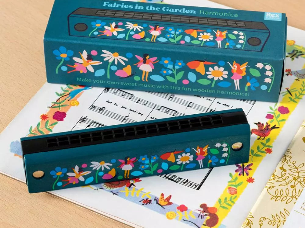 Rex London Wooden Harmonica