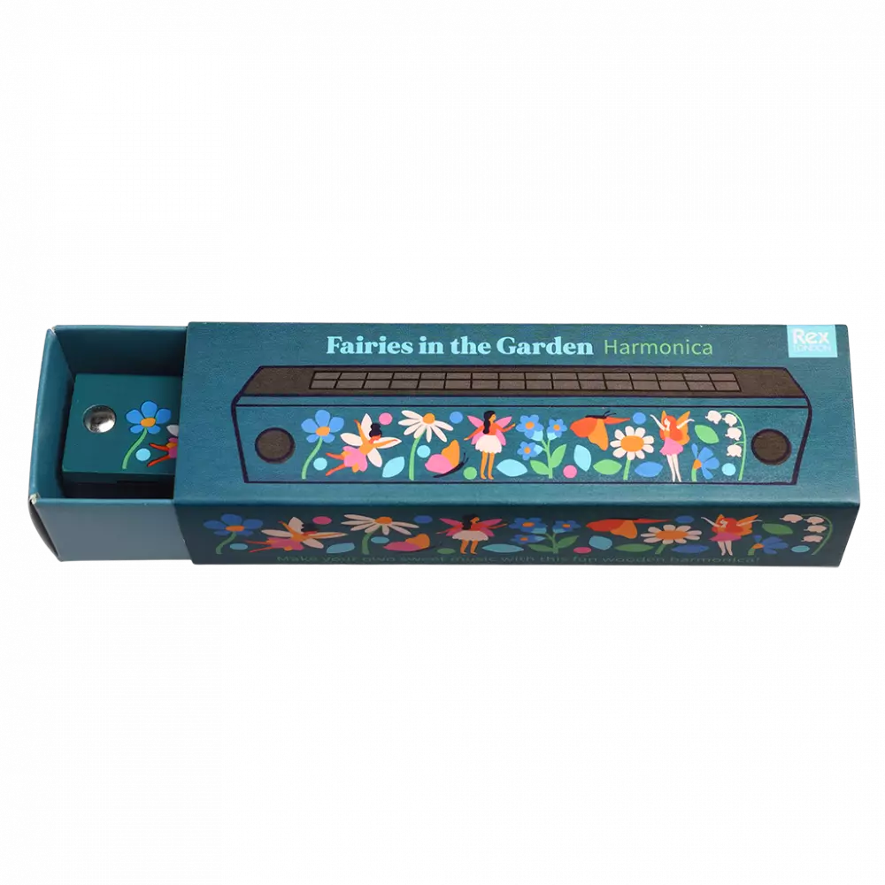 Rex London Wooden Harmonica