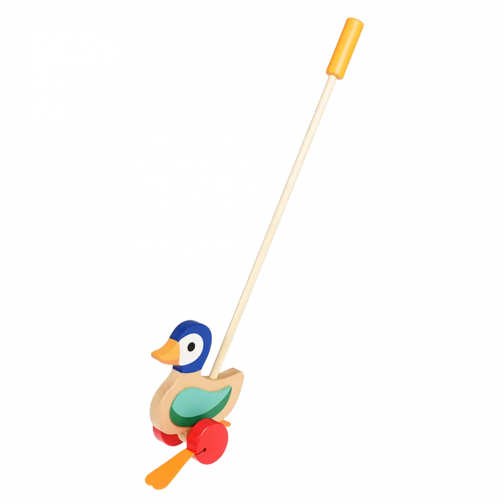 Rex London Push Along Flapping Duck