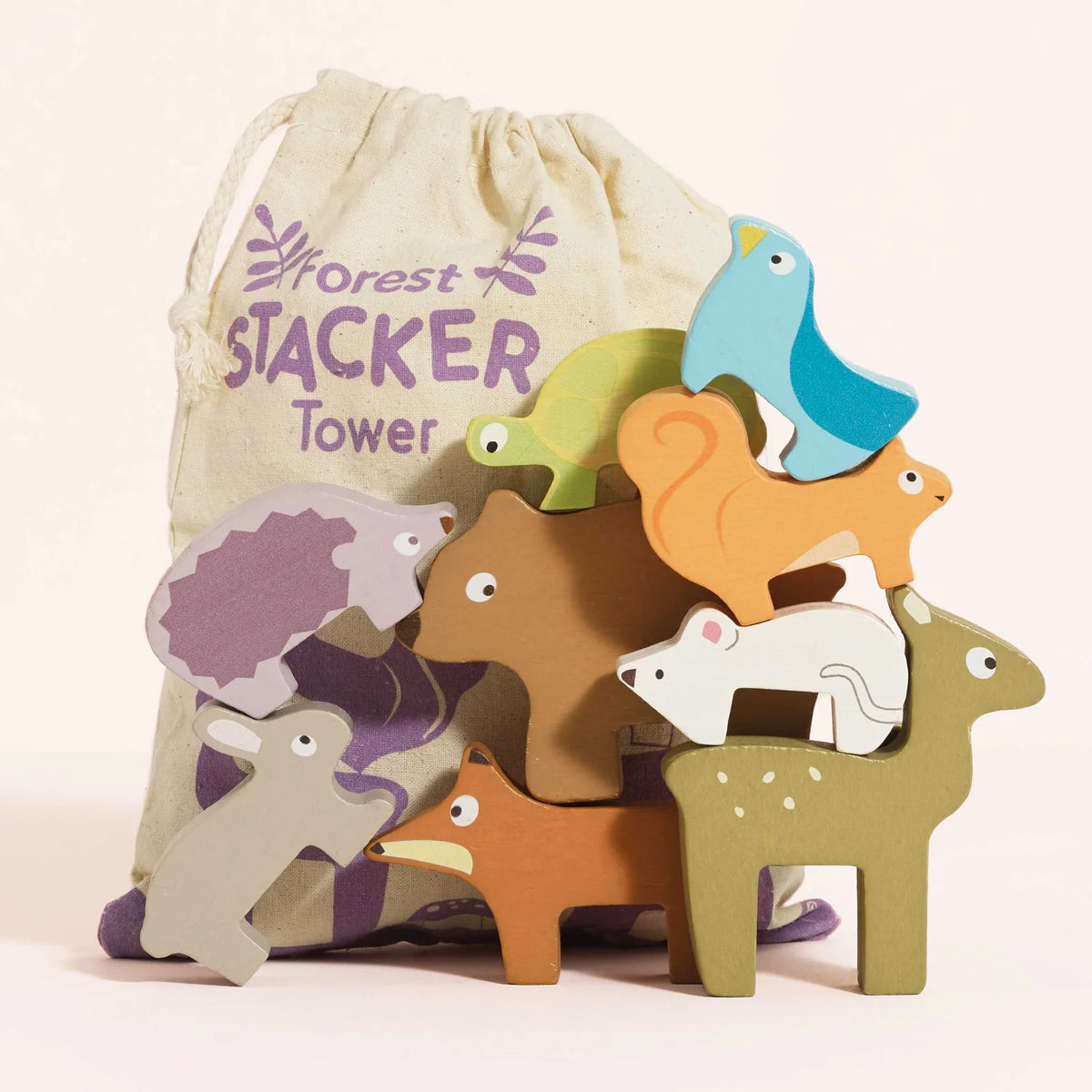 Le Toy Van Woodland Stacking Forest Animals