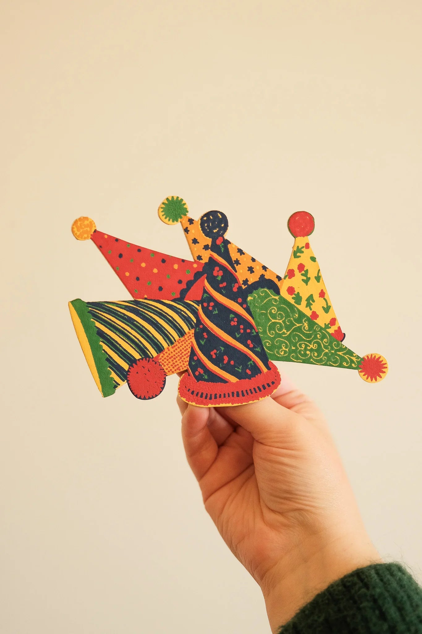 East End Press Party Hats Greeting Card