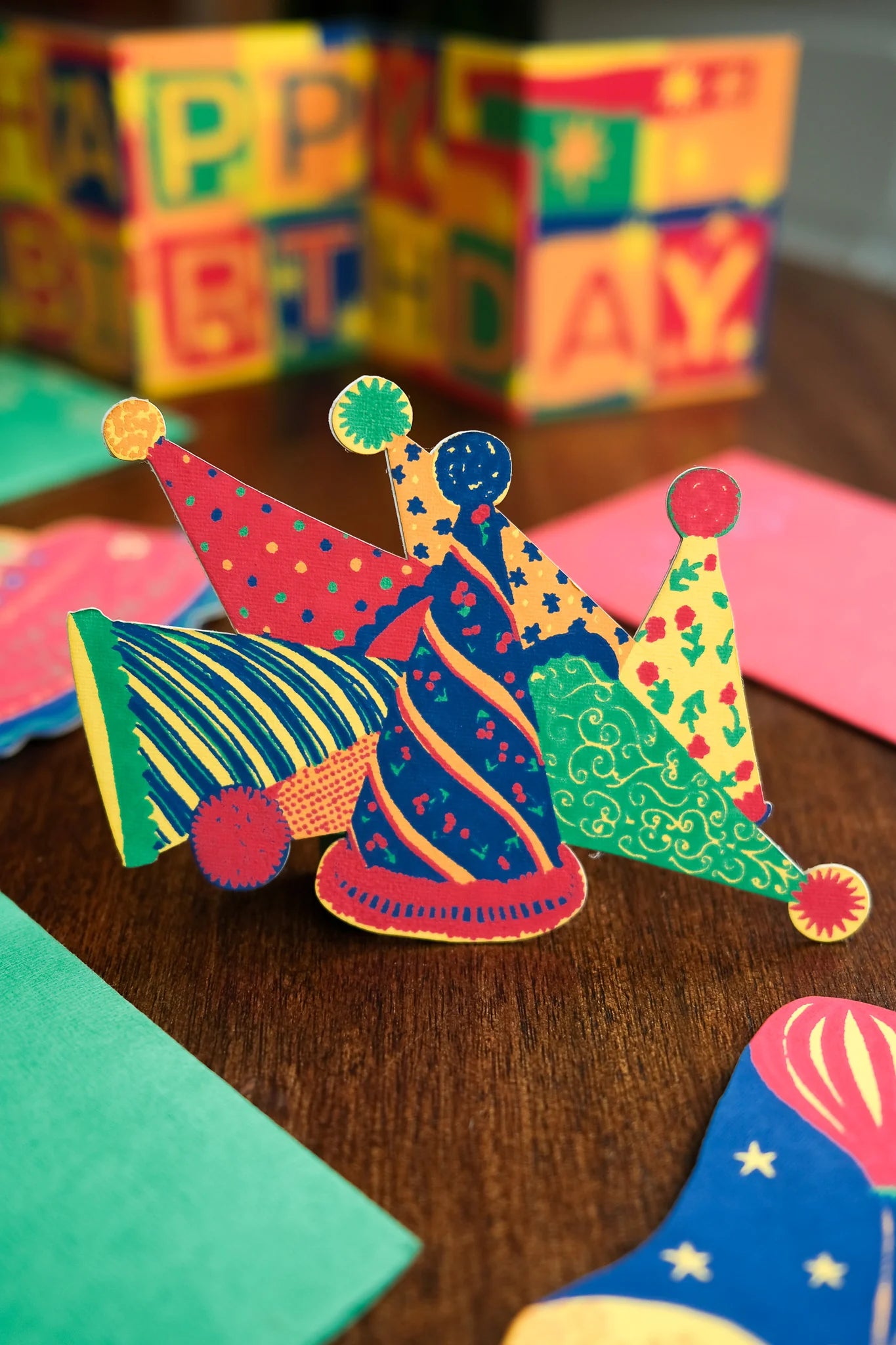 East End Press Party Hats Greeting Card