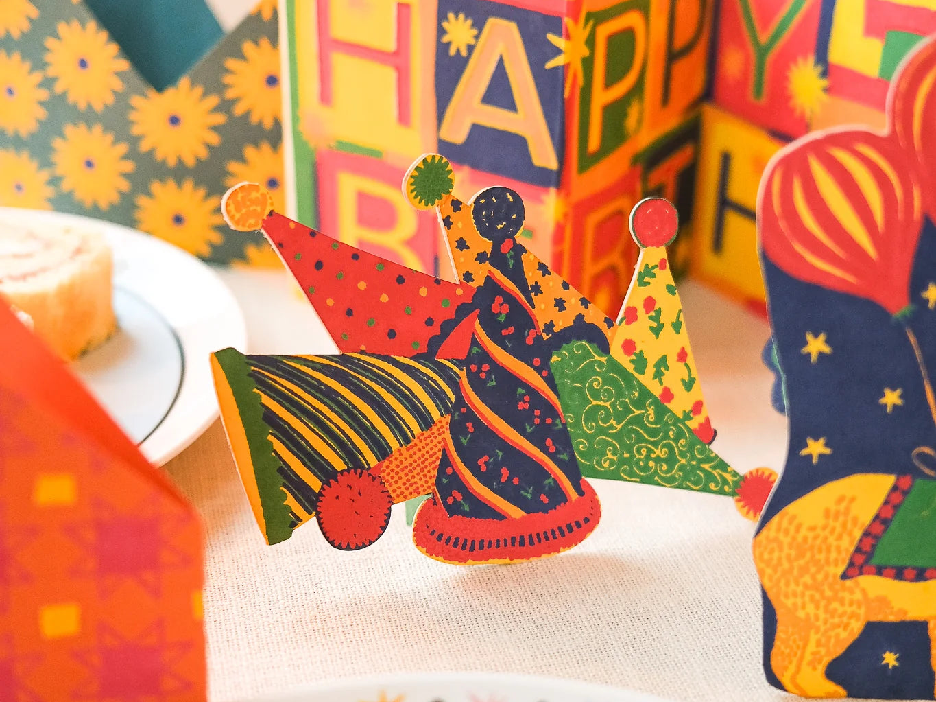 East End Press Party Hats Greeting Card