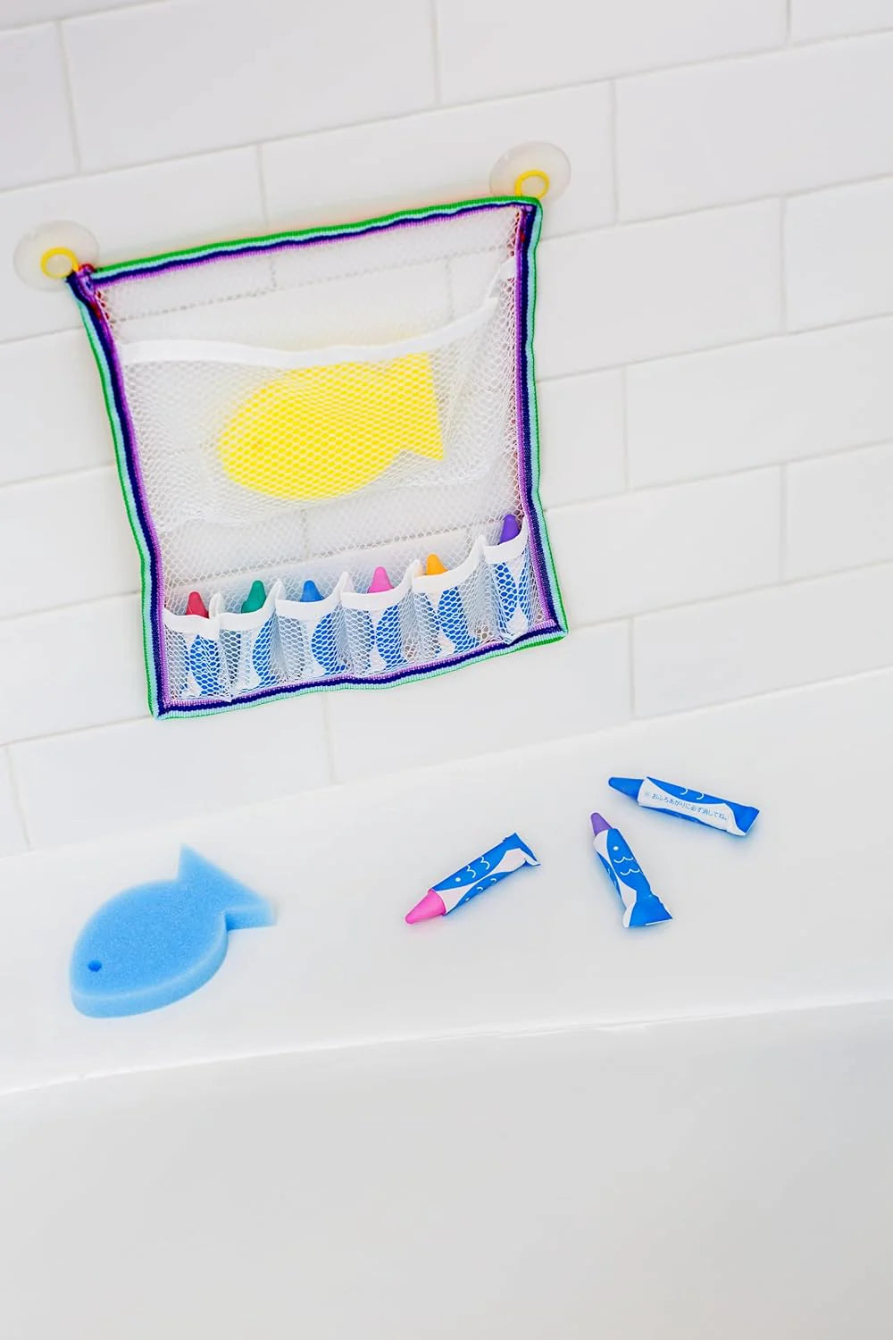 Kitpas Bath Crayon Set with Sponge