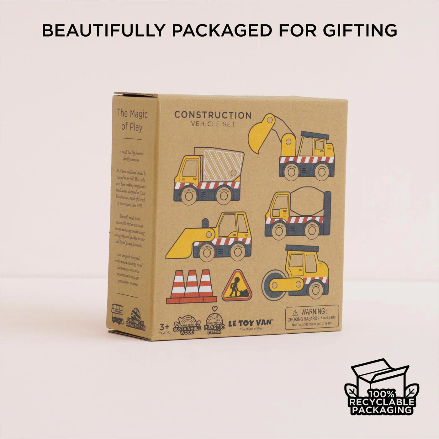 Le Toy Van Construction Vehicle Set