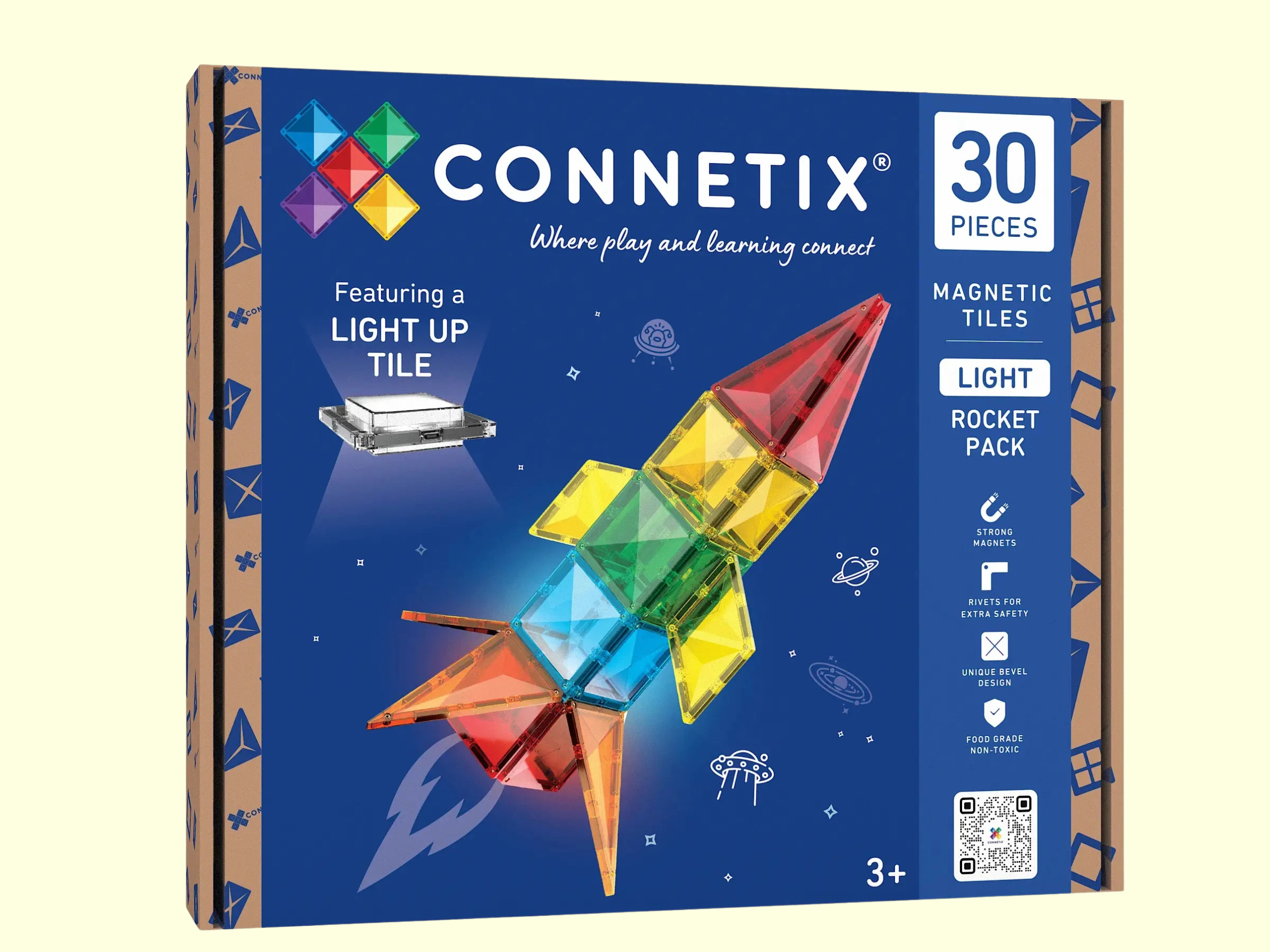Connetix Light Rocket Pack 30 pieces