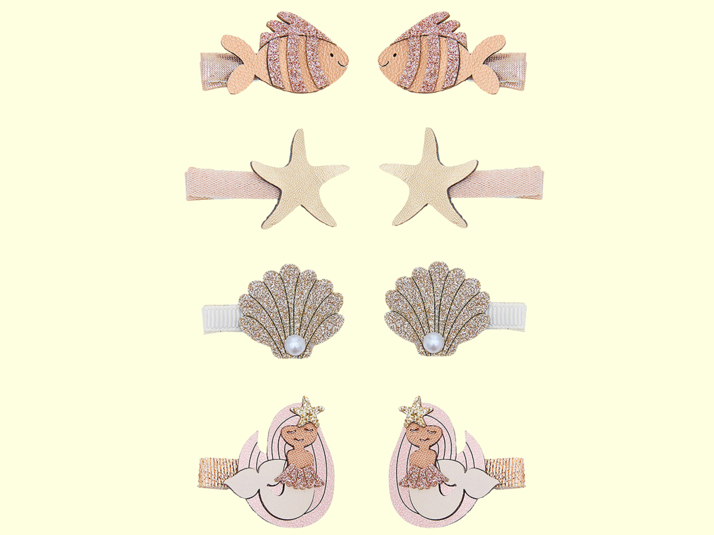 Mimi & Lula Mermaid Mini Clips