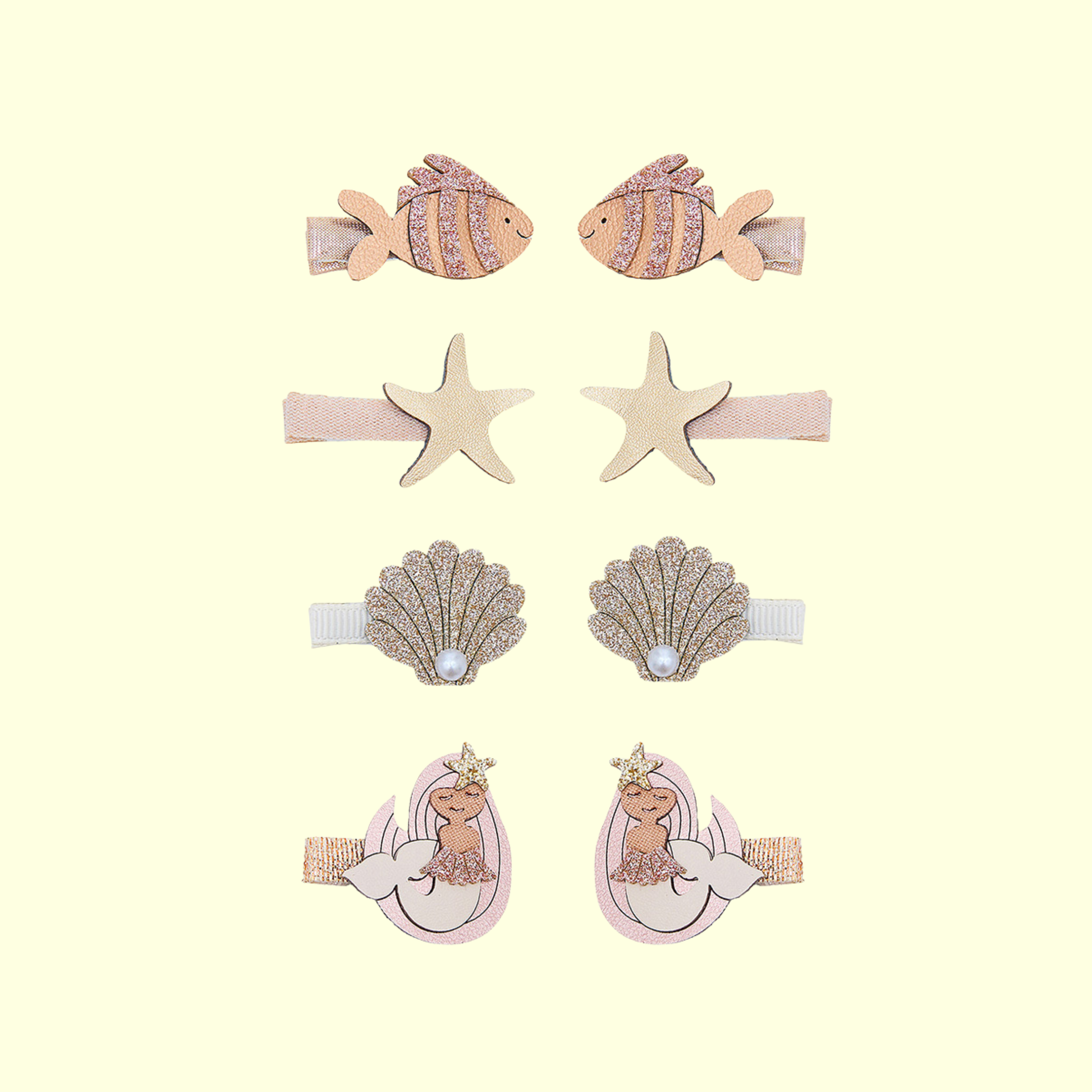 Mimi & Lula Mermaid Mini Clips