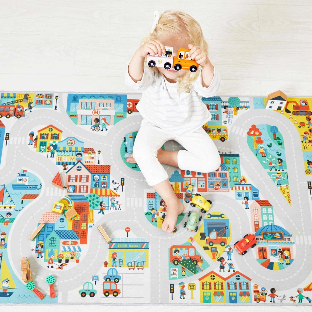 Janod Cross Roads City Play Mat