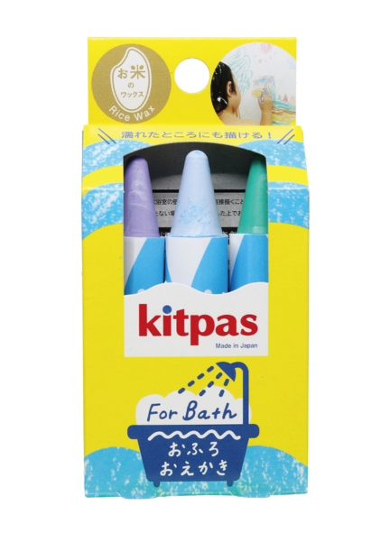 Kitpas Bath Crayons 3 Pack