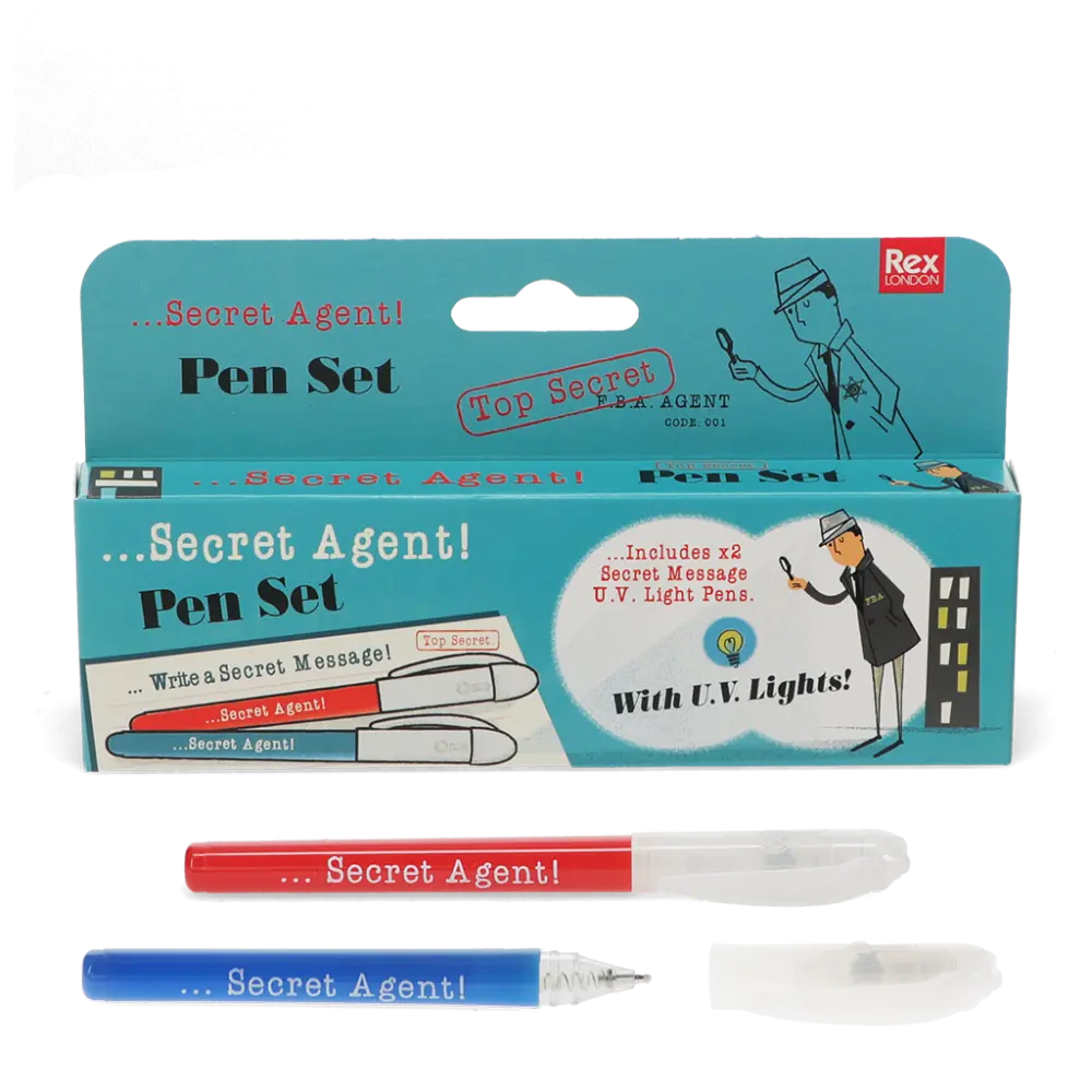 Rex London Invisible Ink Spy Pens
