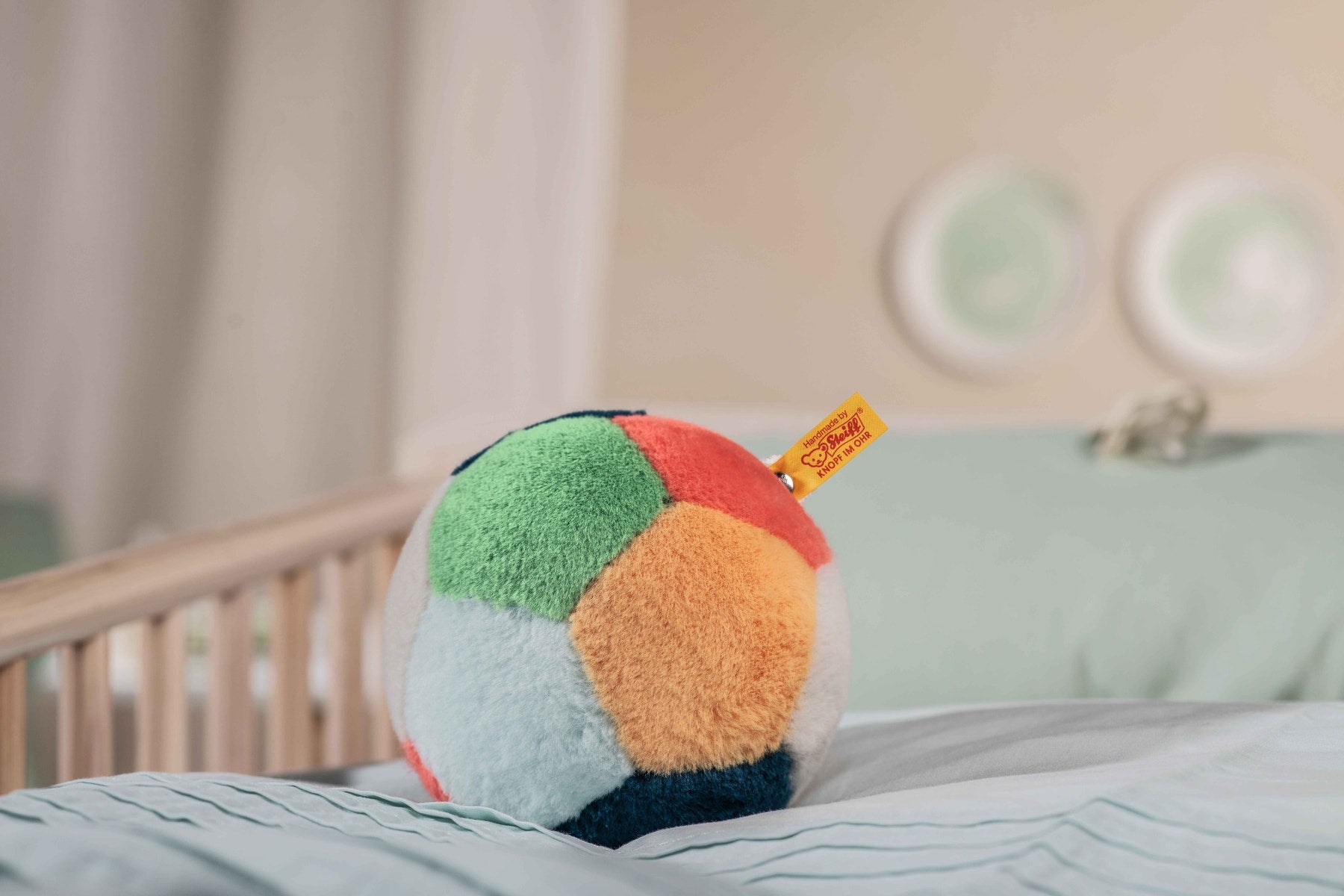 Steiff Plush Ball with Musical Toy