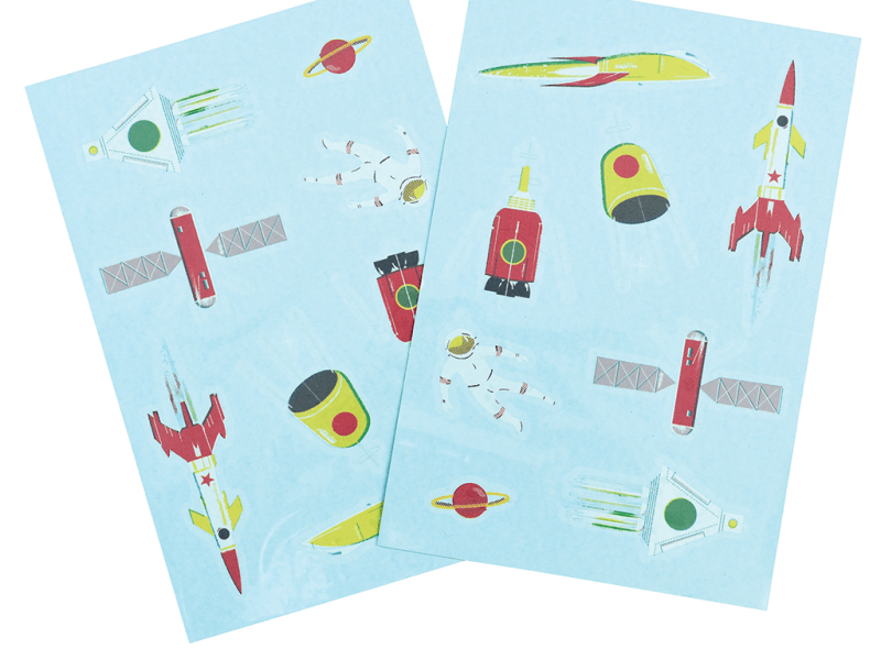 Rex London Temporary Tattoos: Space Age