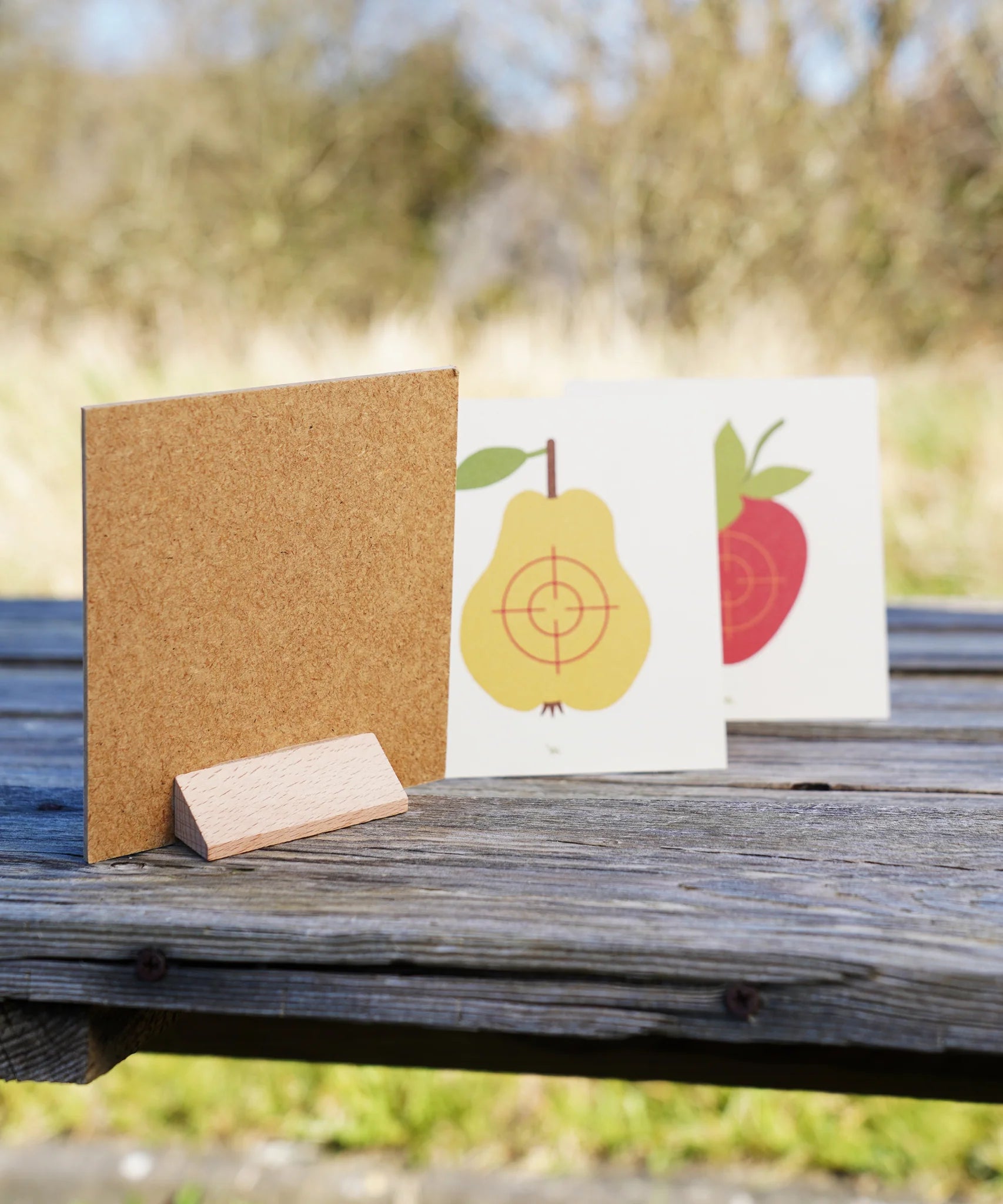 VAH Wooden Target Trio - Fruits