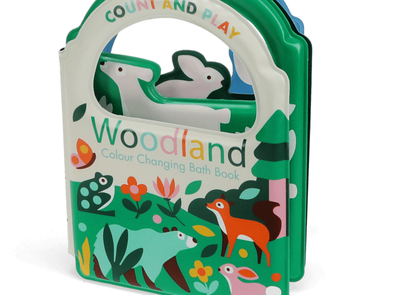 Rex London Colour Changing Bath Book - Woodland