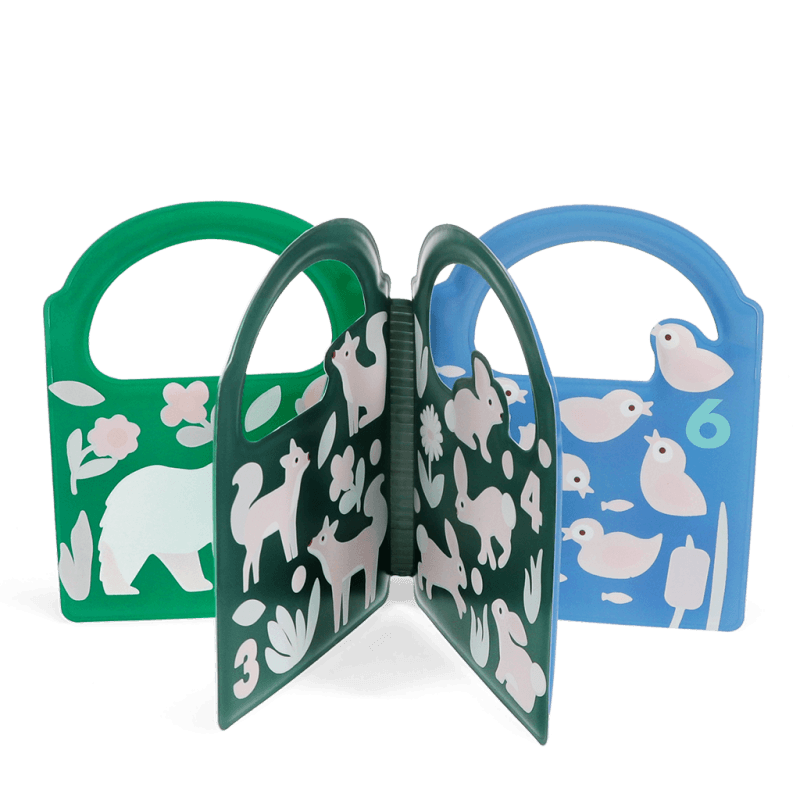 Rex London Colour Changing Bath Book - Woodland