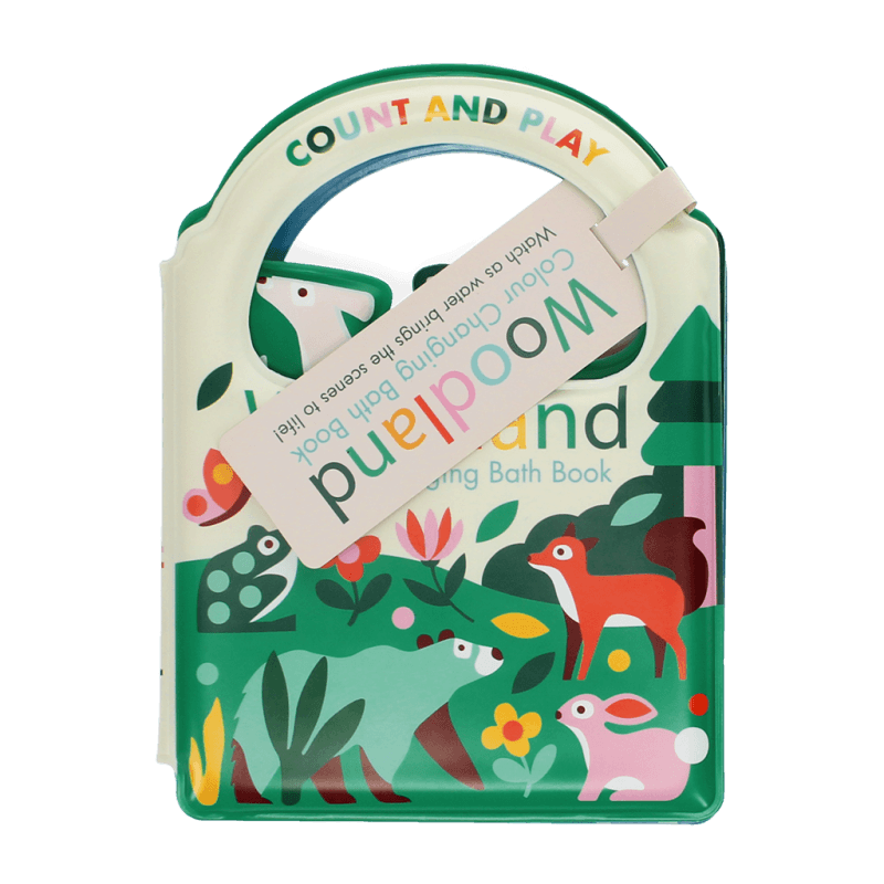 Rex London Colour Changing Bath Book - Woodland